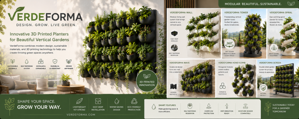 The Future of Vertical Gardening verdeforma project